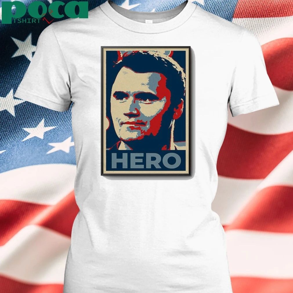 Charlie Kirk Hero Poster 2025 shirt