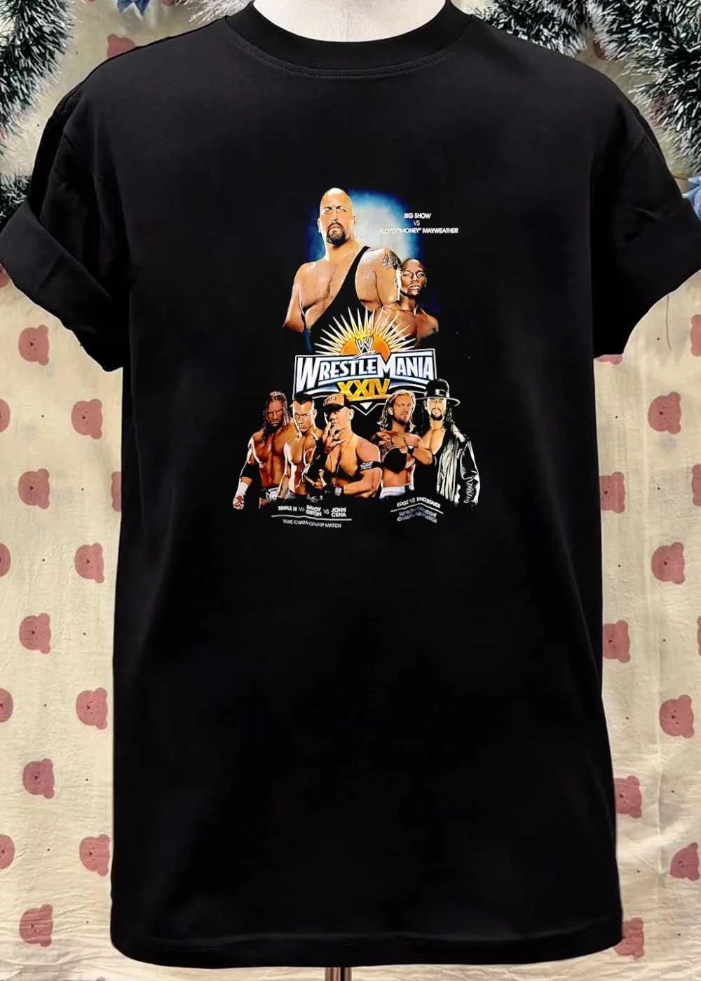 WrestleMania XXIV Triple H vs Randy Orton vs John Cena vs Edge vs Undertaker shirt