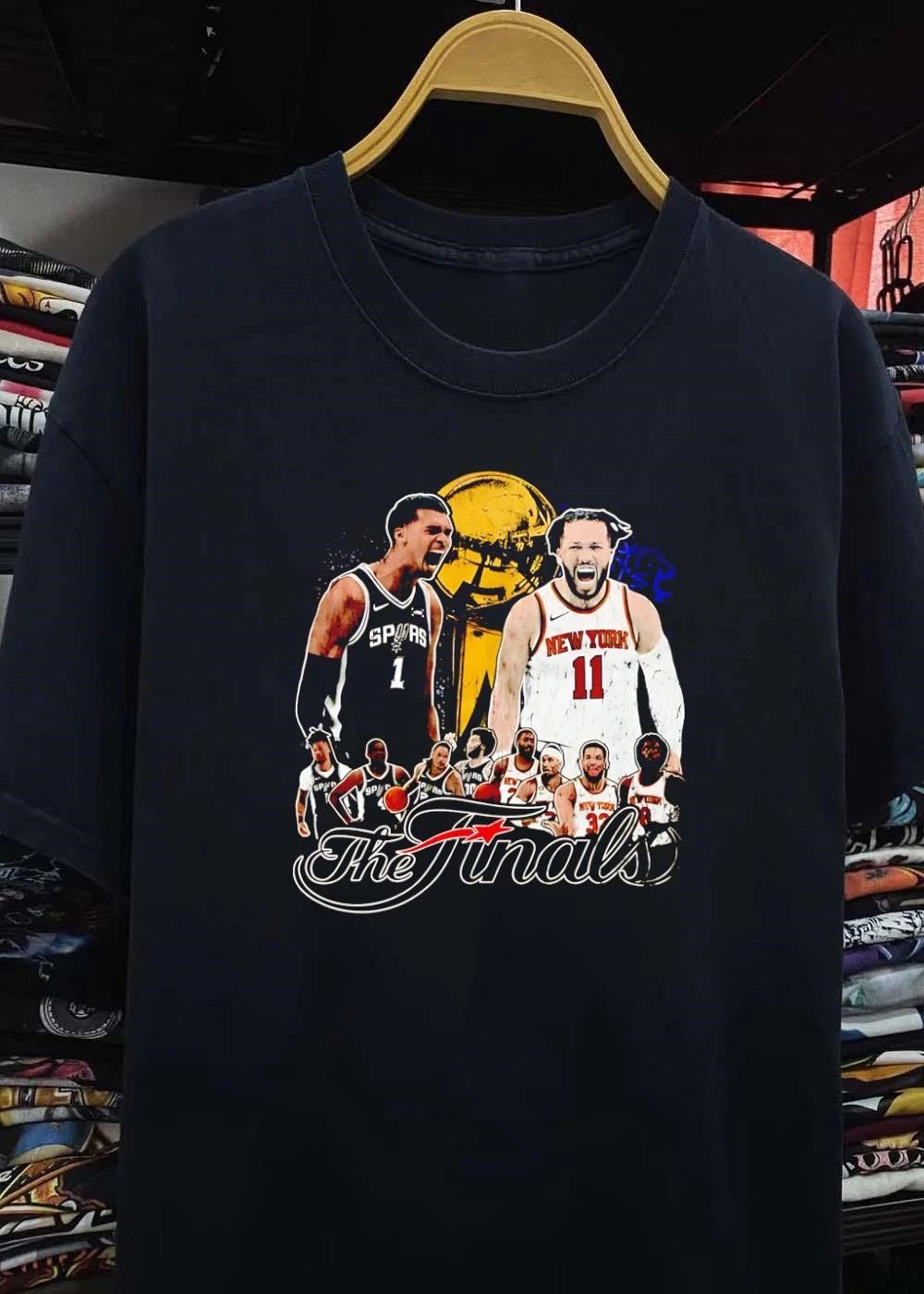 The Finals Victor Wembanyama Jalen Brunson Spurs Knicks T-Shirt
