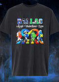 Dallas Accept Understand Love Autism Awareness Mascots Puzzle Pieces shirt