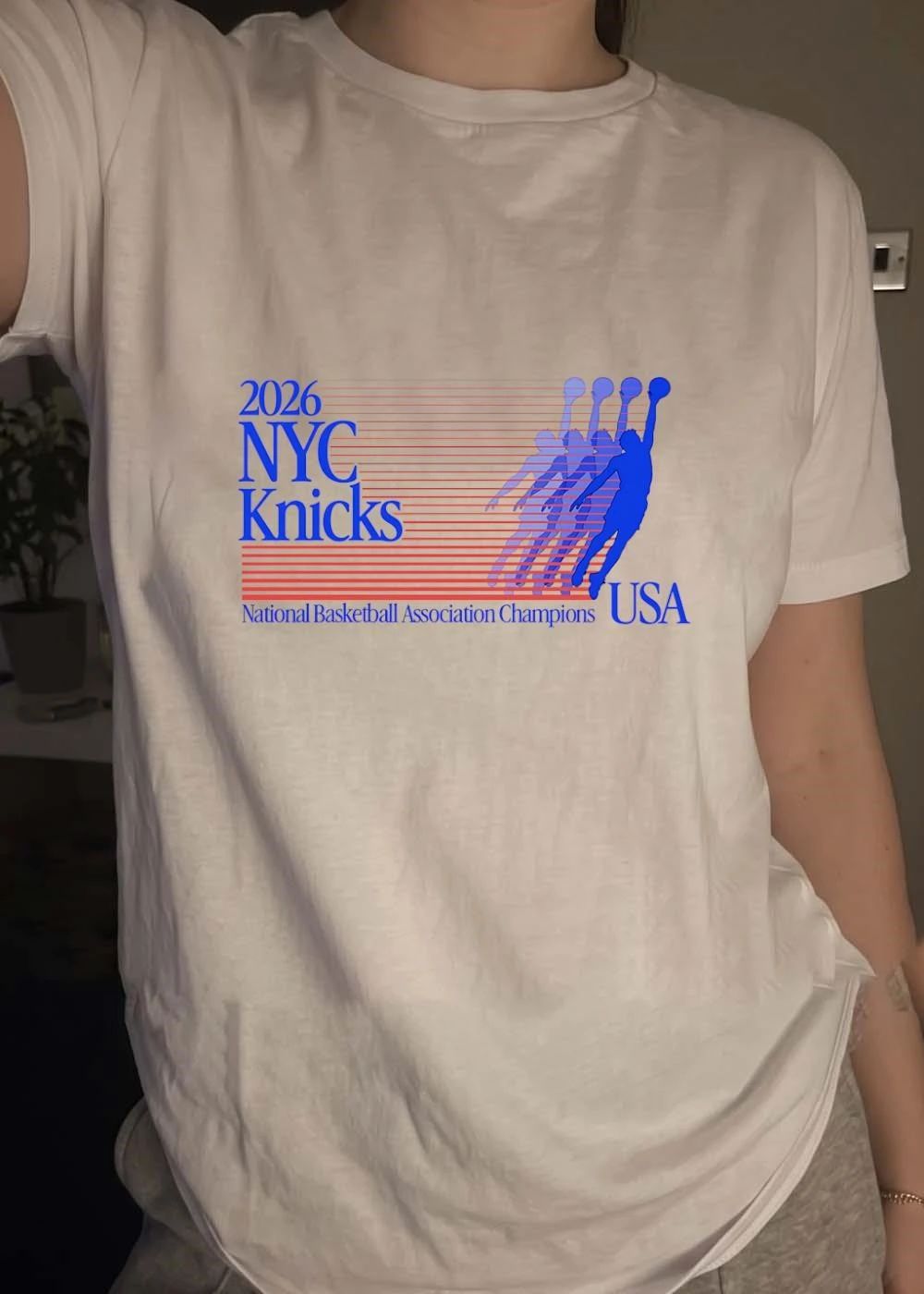 2026 NYC Knicks National Basketball Association Champions USA T-Shirt
