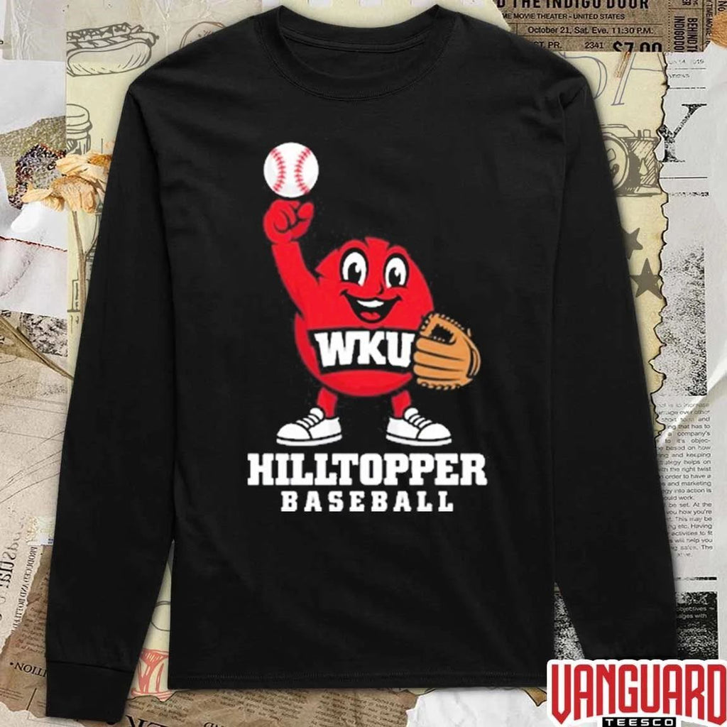 Western Kentucky Hilltoppers baseball Mascot Big Red t-shirt