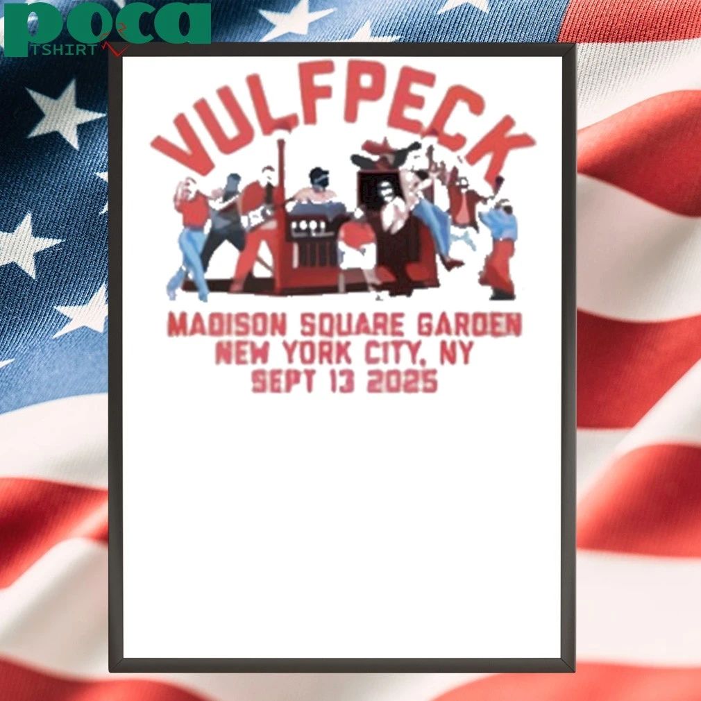 Vulfpeck Sep 13 2025 Madison Square Garden New York, NY T-shirt