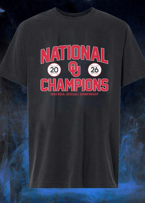 47 Brand Official OU National Champions 2026 NCAA Baseball Championship shirt