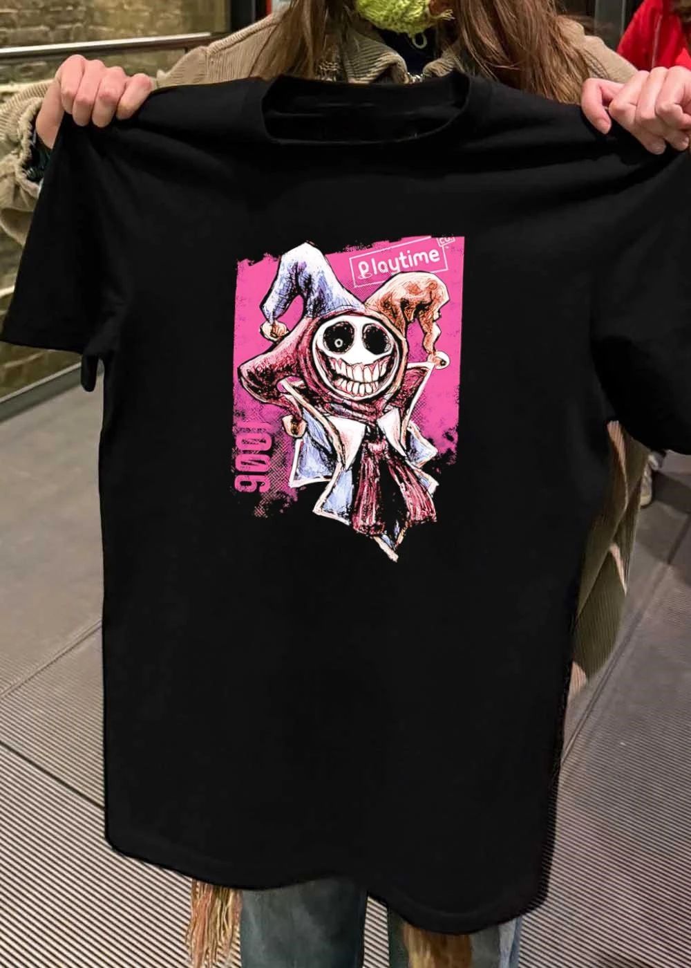 Playtime Co. Jester 1006 Horror Character Illustration Men’s T-Shirt