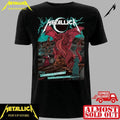 Metallica M72 Cardiff Principality Stadium Red Dragon T-Shirt