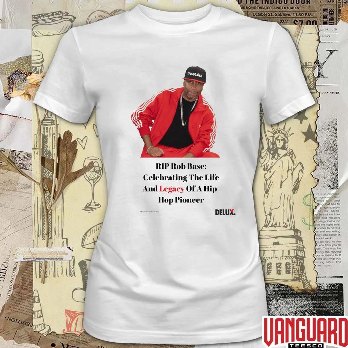 RIP Rob Base Celebrating The Life And Legacy Of A Hip-Hop Pioneer t-shirt
