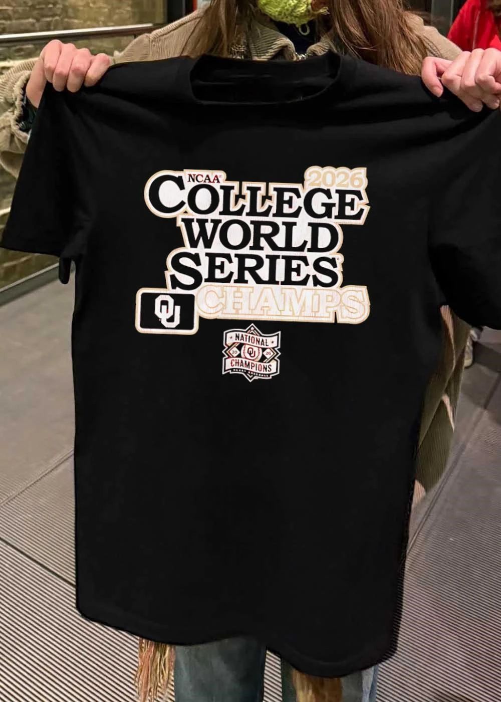 LT NCAA 2026 College World Series Champs OU National Champions shirt