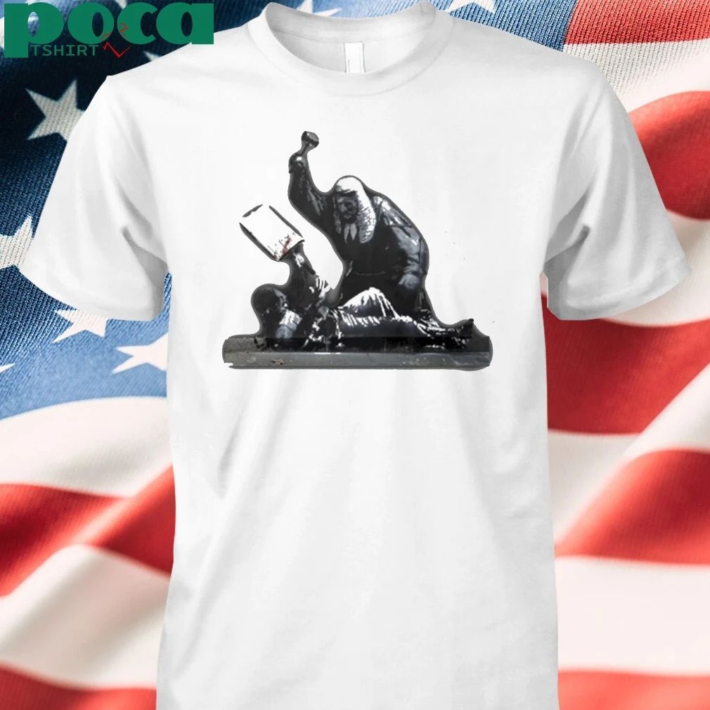 Banksy Street Art T Shirt Royal Courts Of Justice Political Activism T-shirt