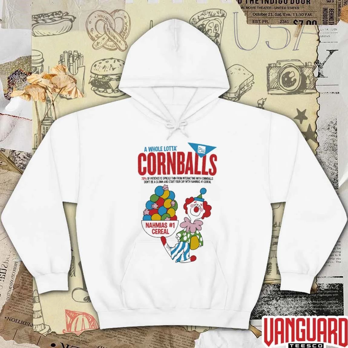 BTS World Tour Arirang J-Hope Nahmias Cereal A Whole Lotta Cornball t-shirt