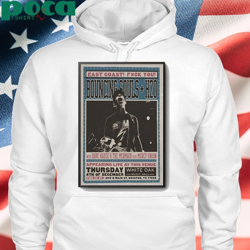 The Bouncing Souls Houston TX, December 4 2025 Poster shirt