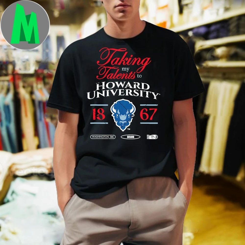 Original Taking My Talents To Howard University Signing Day 2026 Shirt