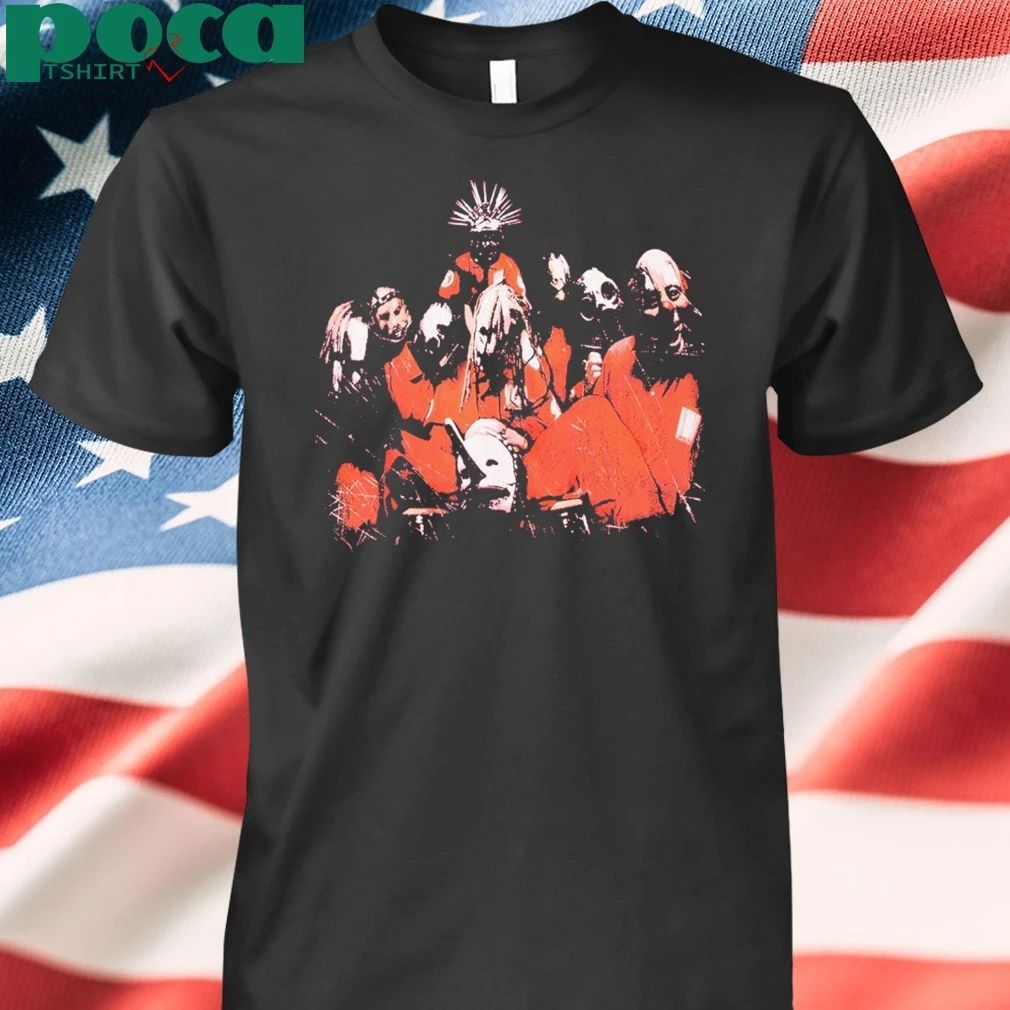 Slipknot Self Titled 25 Years Maroon T-Shirt