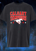 Calgary Stampeders Running Horse Maple Leaf Shirt