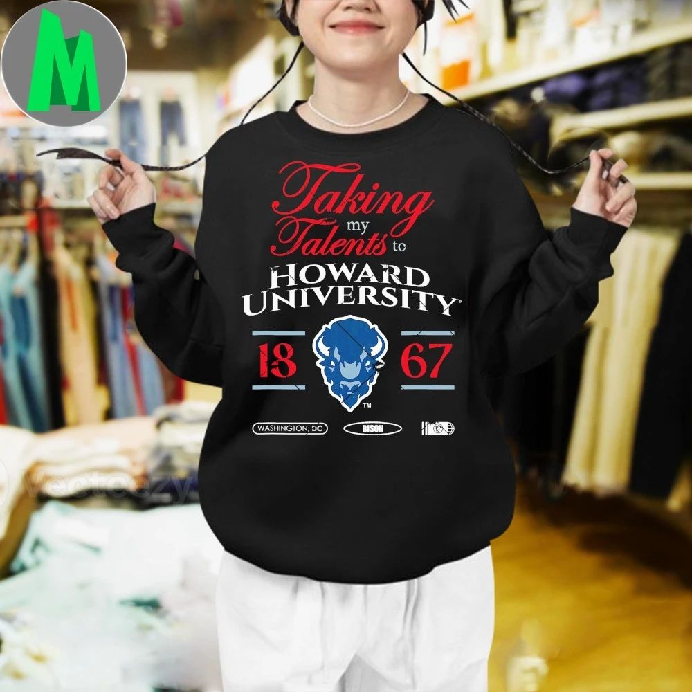 Original Taking My Talents To Howard University Signing Day 2026 Shirt