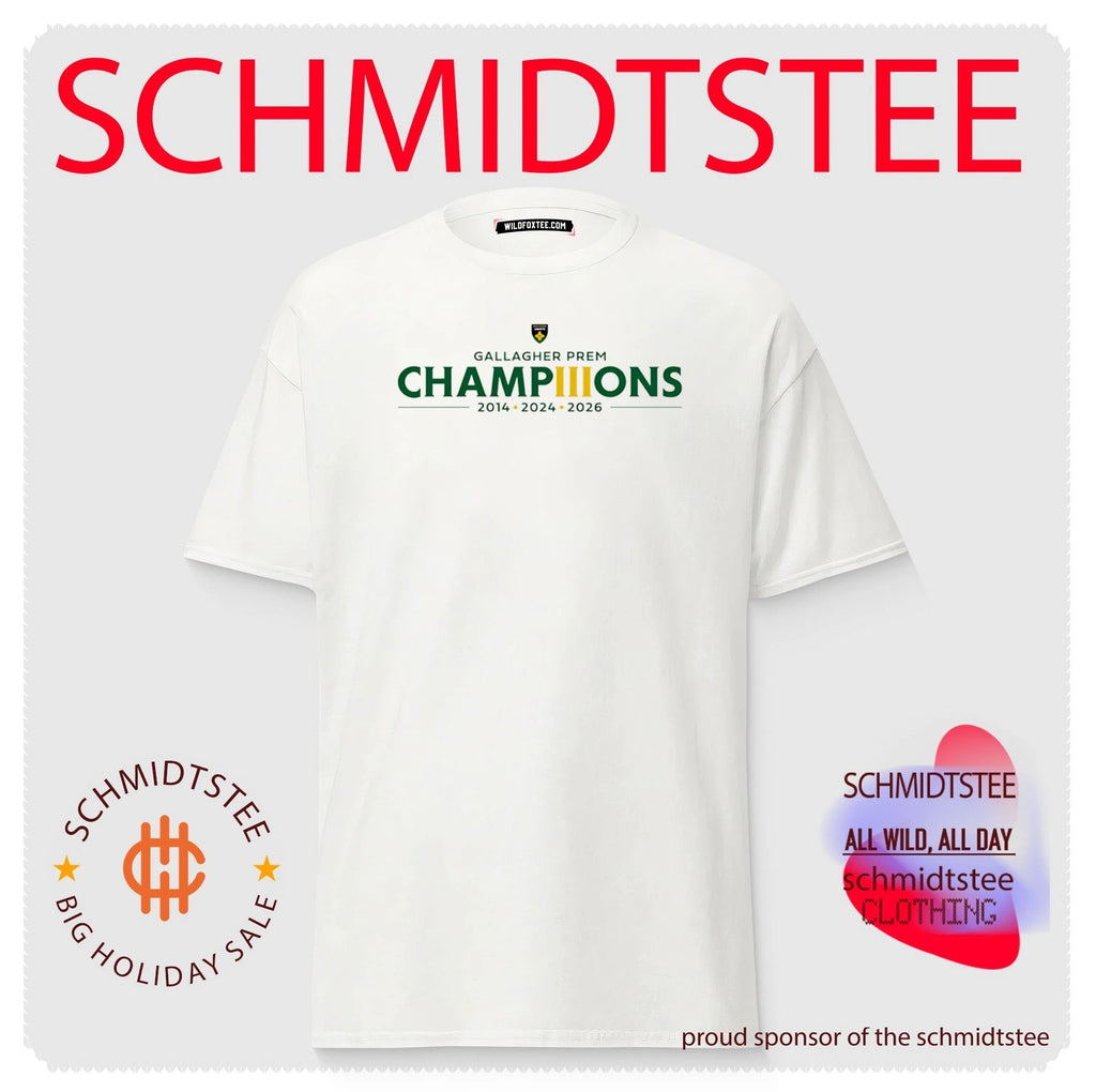 Northampton Saints Gallagher Prem Champions 2014 2024 2026 shirt