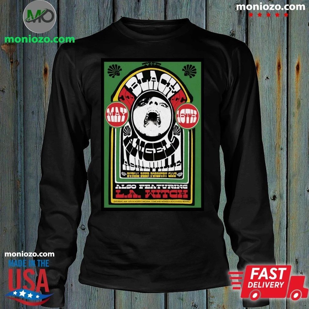 The Black Angels Asheville NC Tour On May 16 2026 Poster Shirt