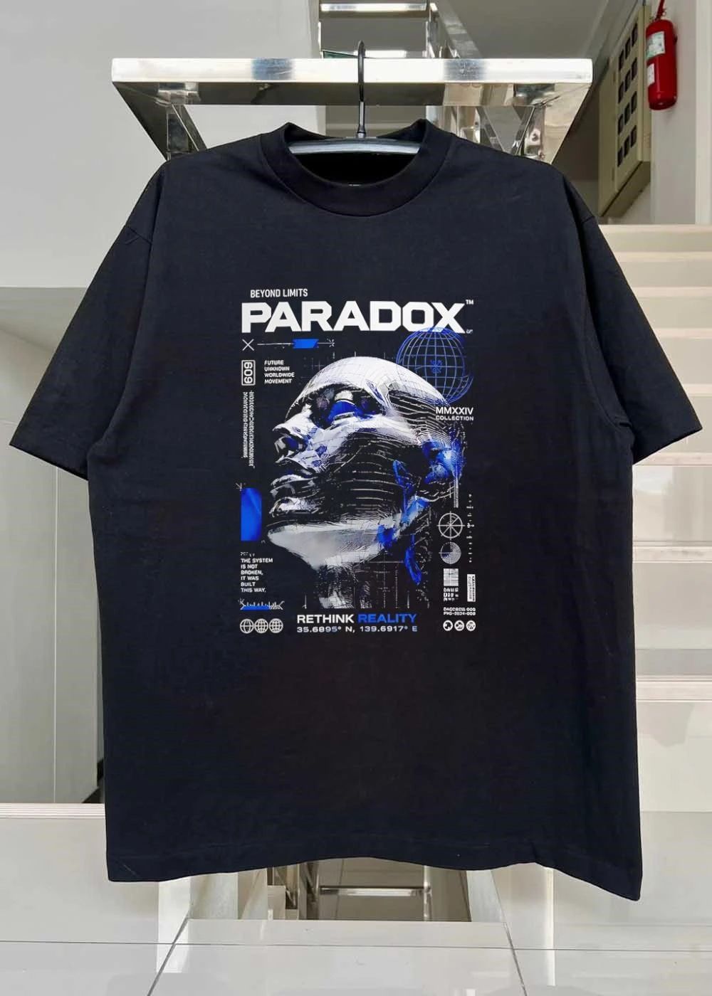Beyond Limits Paradox Rethink Reality Future Unknown Worldwide Movement Shirt