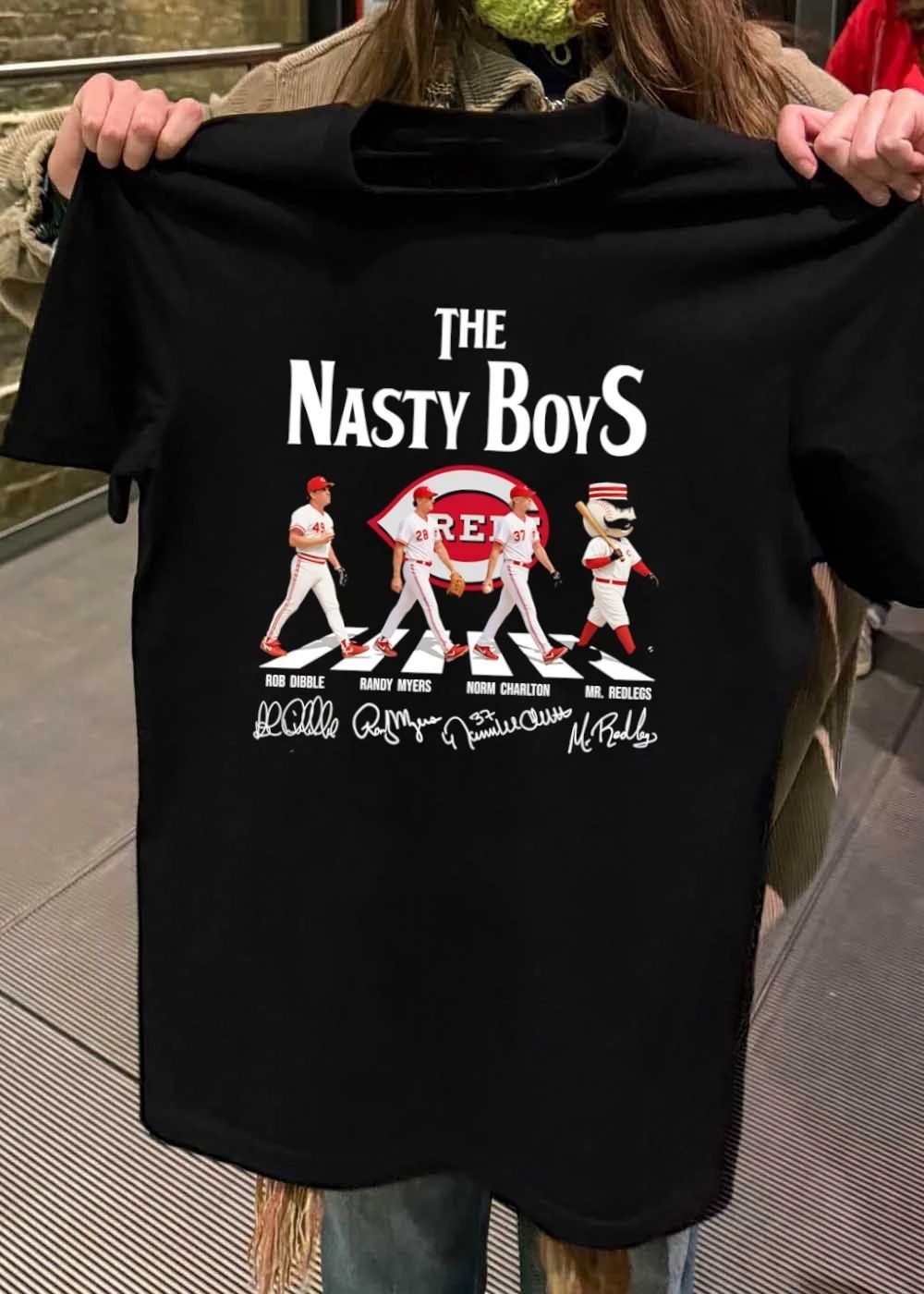 Rob Dibble Randy Myers Norm Charlton Mr. Redlegs The Nasty Boys shirt