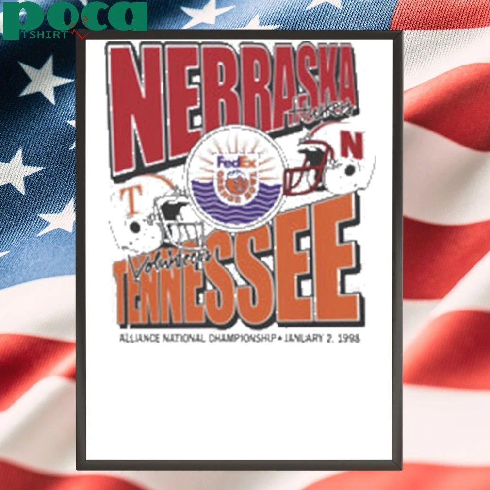 1998 Nebraska vs Tennessee National Championship Shirt