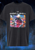 The Ghost in the Shell Anime Cyberpunk Illustration T-Shirt