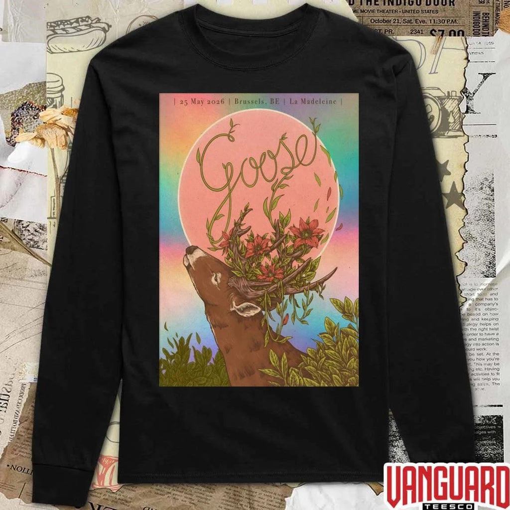 Goose Brussels BE May 25 2026 La Madeleine Poster t-shirt
