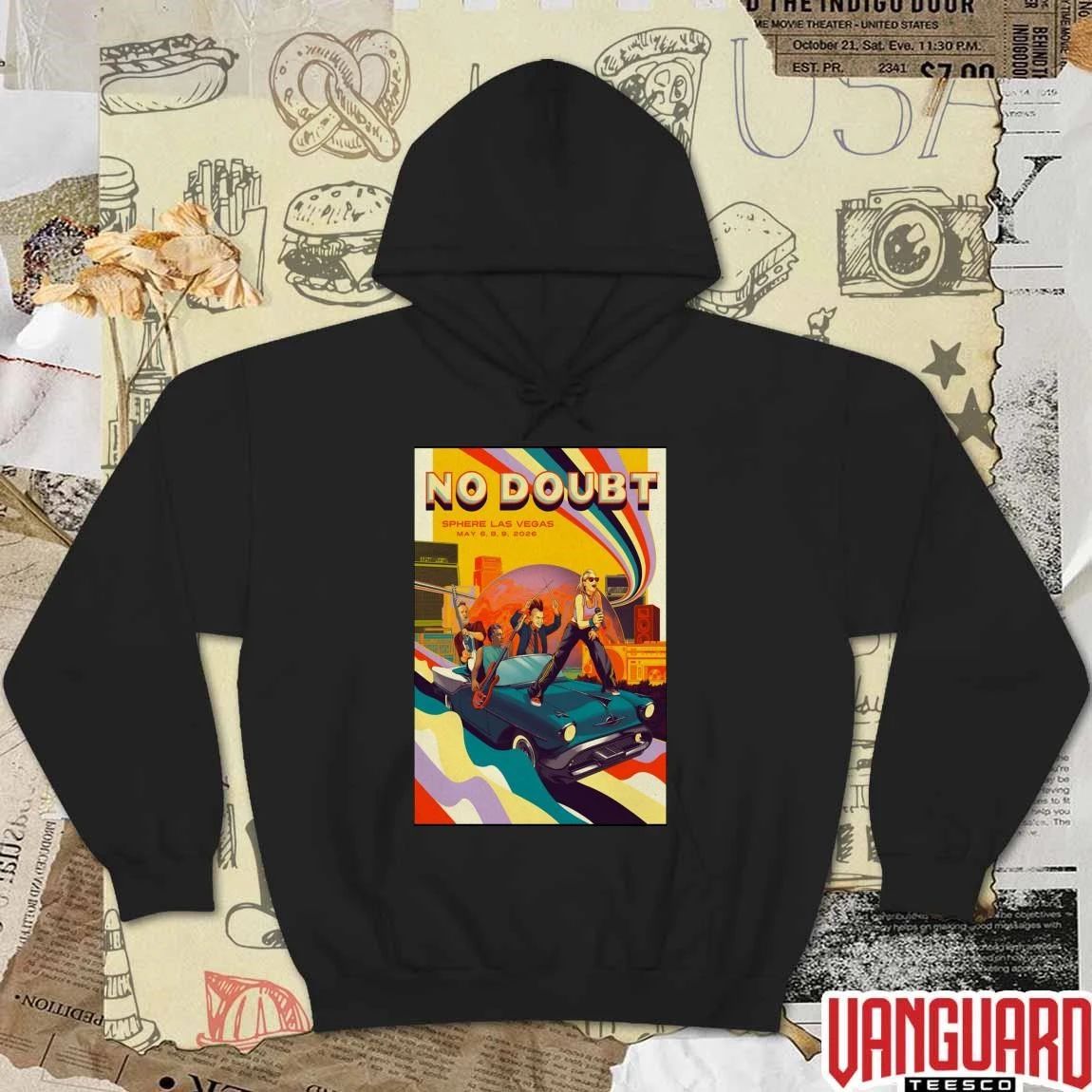 No Doubt Sphere, Las Vegas NV May 6 8 9 2026 Poster t-shirt