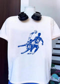 Dalby 10 Pye 15 Soccer Players Overhead Kick Action Shirt