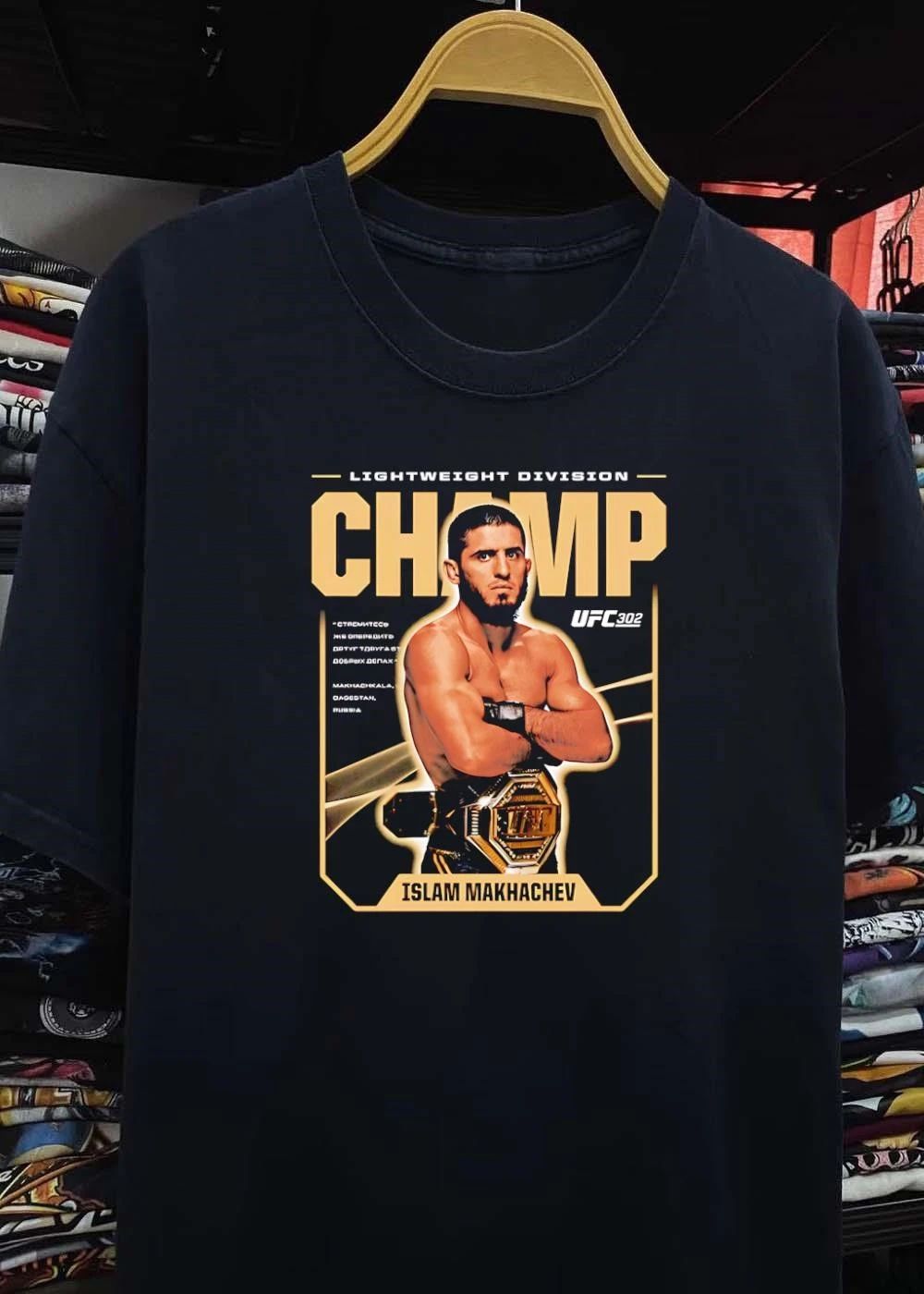 Islam Makhachev UFC 302 Lightweight Division Champ Shirt