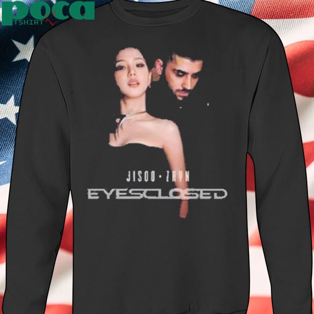 JISOO x Zayn Malik New Era Eyes Closed Shirt