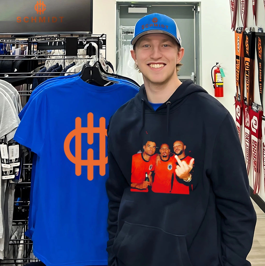 Cody Gakpo Steven Bergwijn and Memphis Depay Netherlands National Football Team middle finger shirt