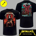 Limited Edition Metallica Celtic Skull King combine Red Dragon Graphic Tee