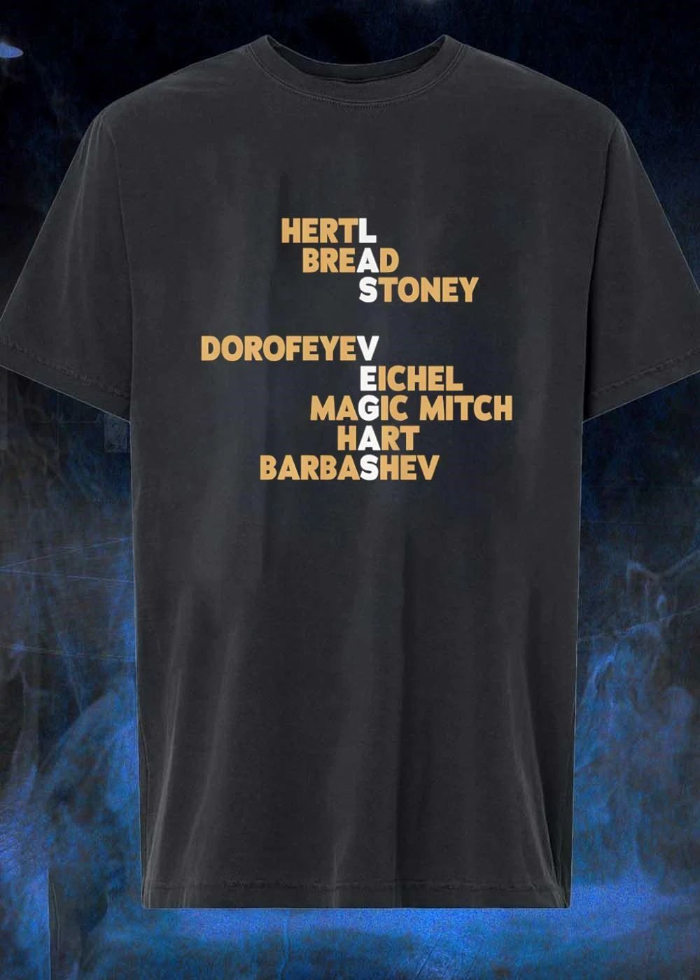 Las Vegas Hockey Names 2026 shirt