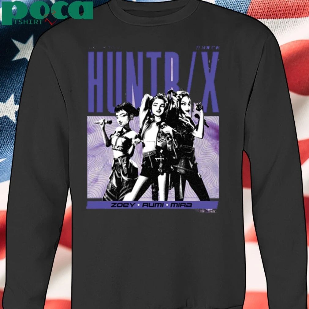 Kpop Demon Hunters Mira Rumi Zoey Tie Dye T-shirt