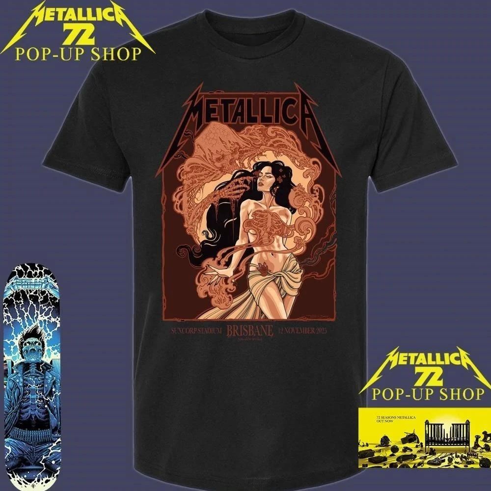 Metallica M72Brisbane Pop-Up Shop By Art Teniele T-Shirt