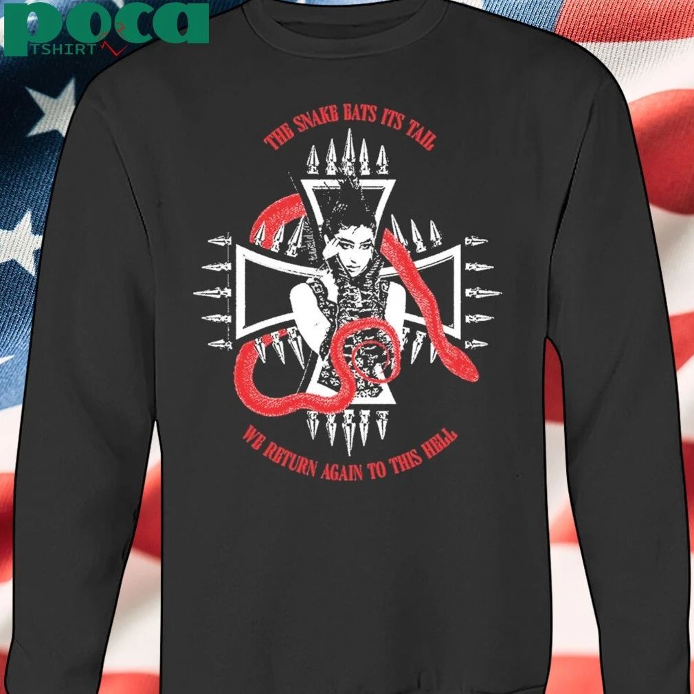 King Woman The Snake eats its tail We return again to this hell T-shirt