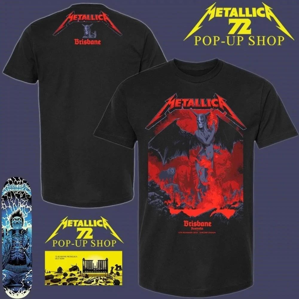Metallica Art Ken Taylor’s M72Brisbane Pop-Up Shop-Exclusive poster T-Shirt