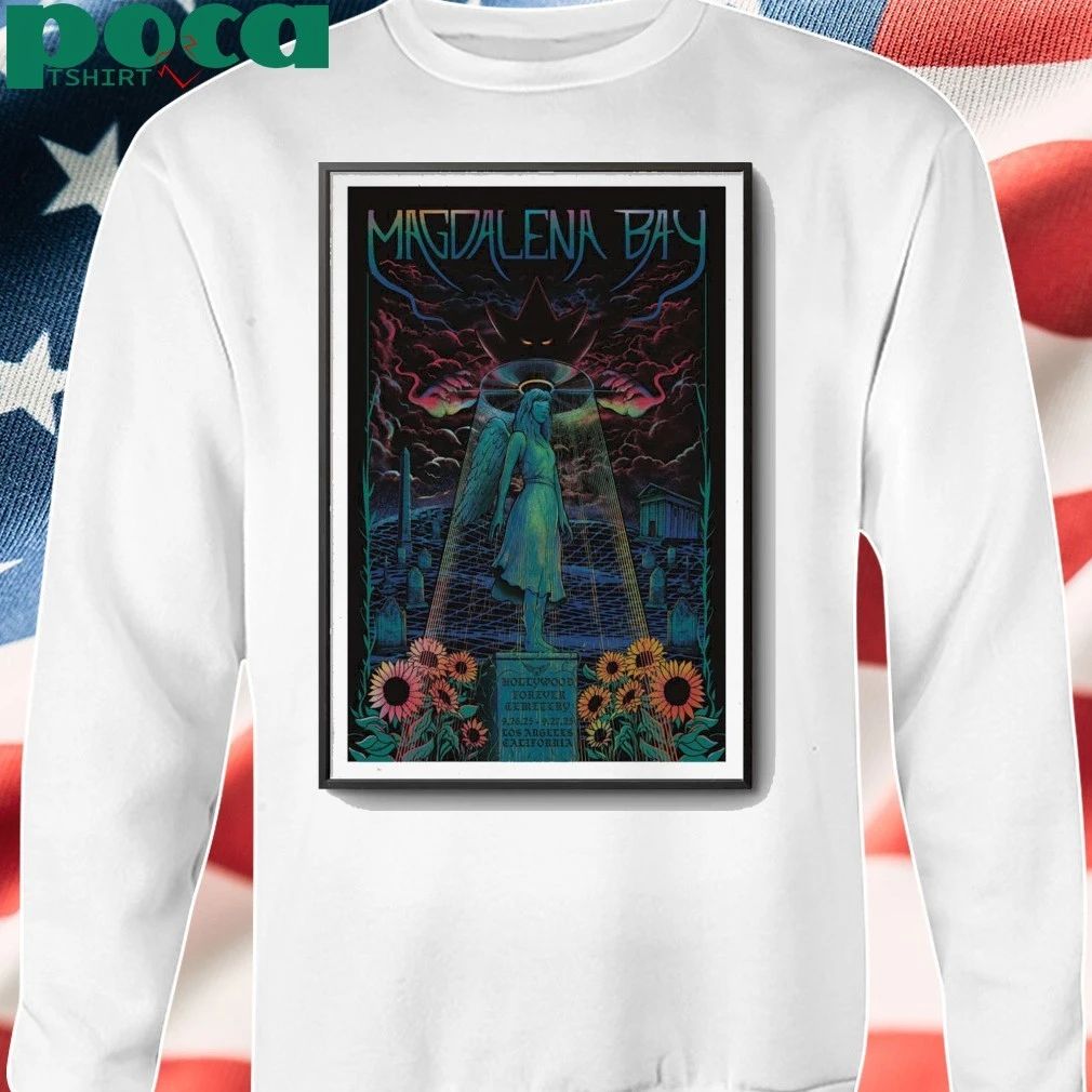 Magdalena Bay Tour Los Angeles, CA 2025 Poster shirt