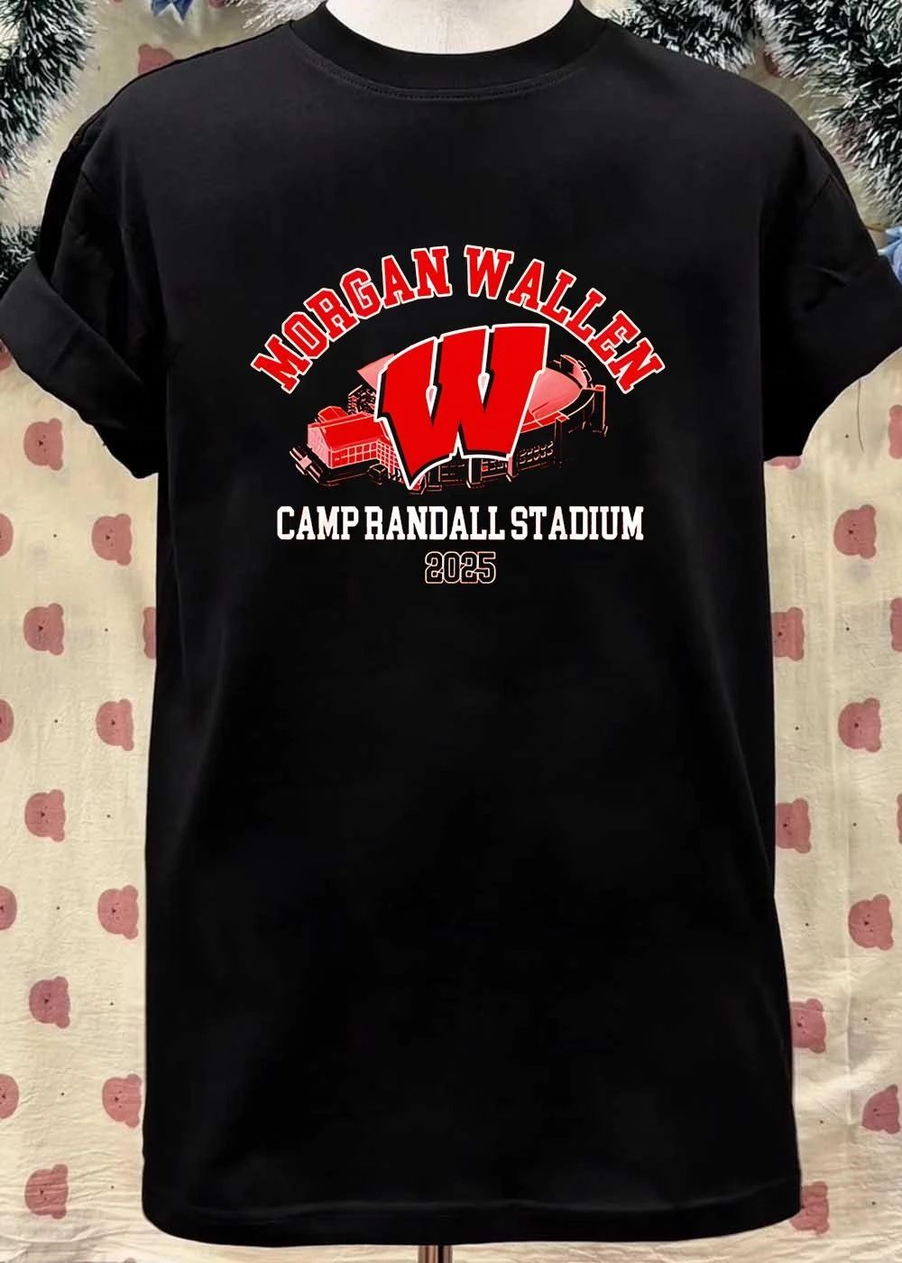 Wisconsin Badgers x Morgan Wallen Tour 2026 shirt