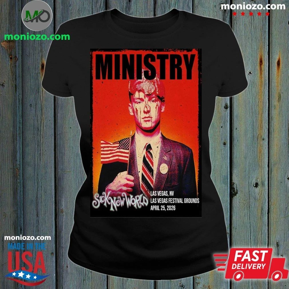 Ministry Concert Las Vegas NV April 25 2026 Poster Shirt – Best Gift for Music Fans