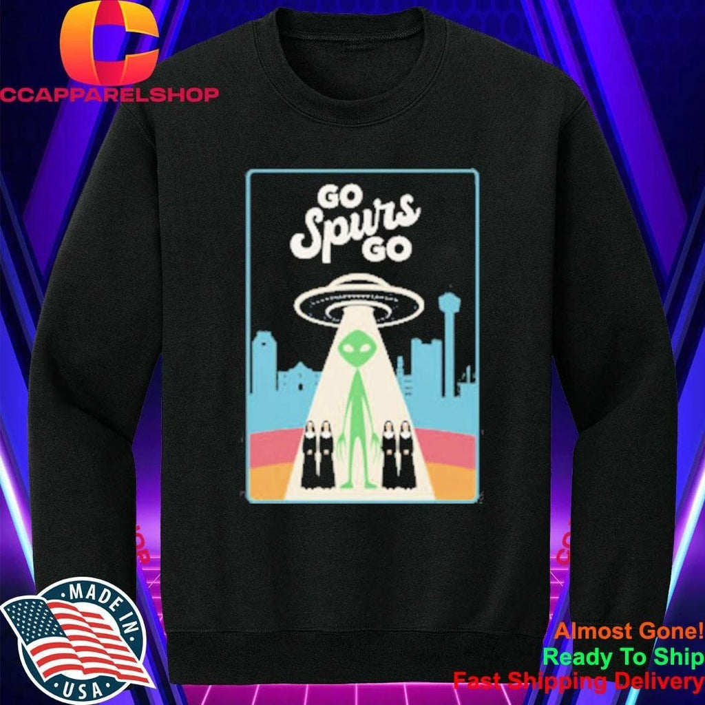 Go Spurs Go Alien Wemby Spurs Finals Shirt