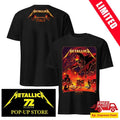 Metallica M72 Bologna 2026 The Demon Art Poster Tee