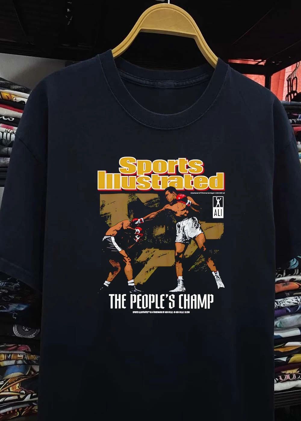 Muhammad Ali Sports Illustrated The People’s Champ retro shirt