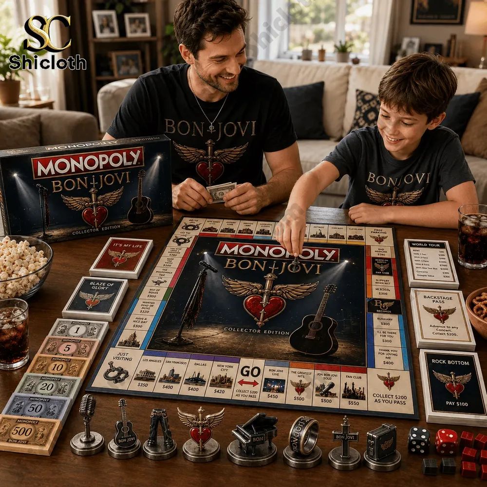 Bon Jovi Collector’s Edition Monopoly Board Game