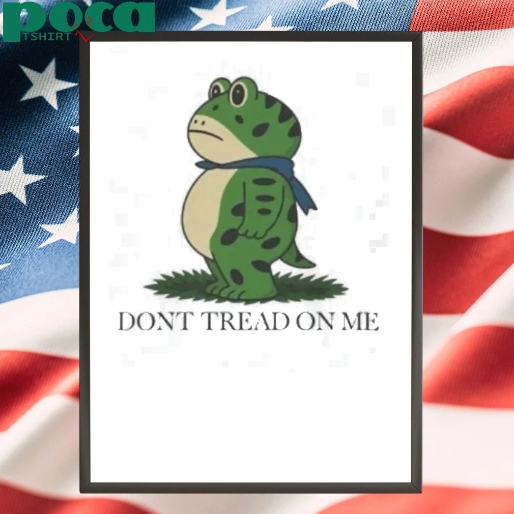 Dont Tread On Me Portland Frog Shirt