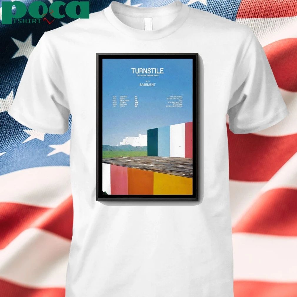 Tour 2025-2026 Turnstile Poster shirt