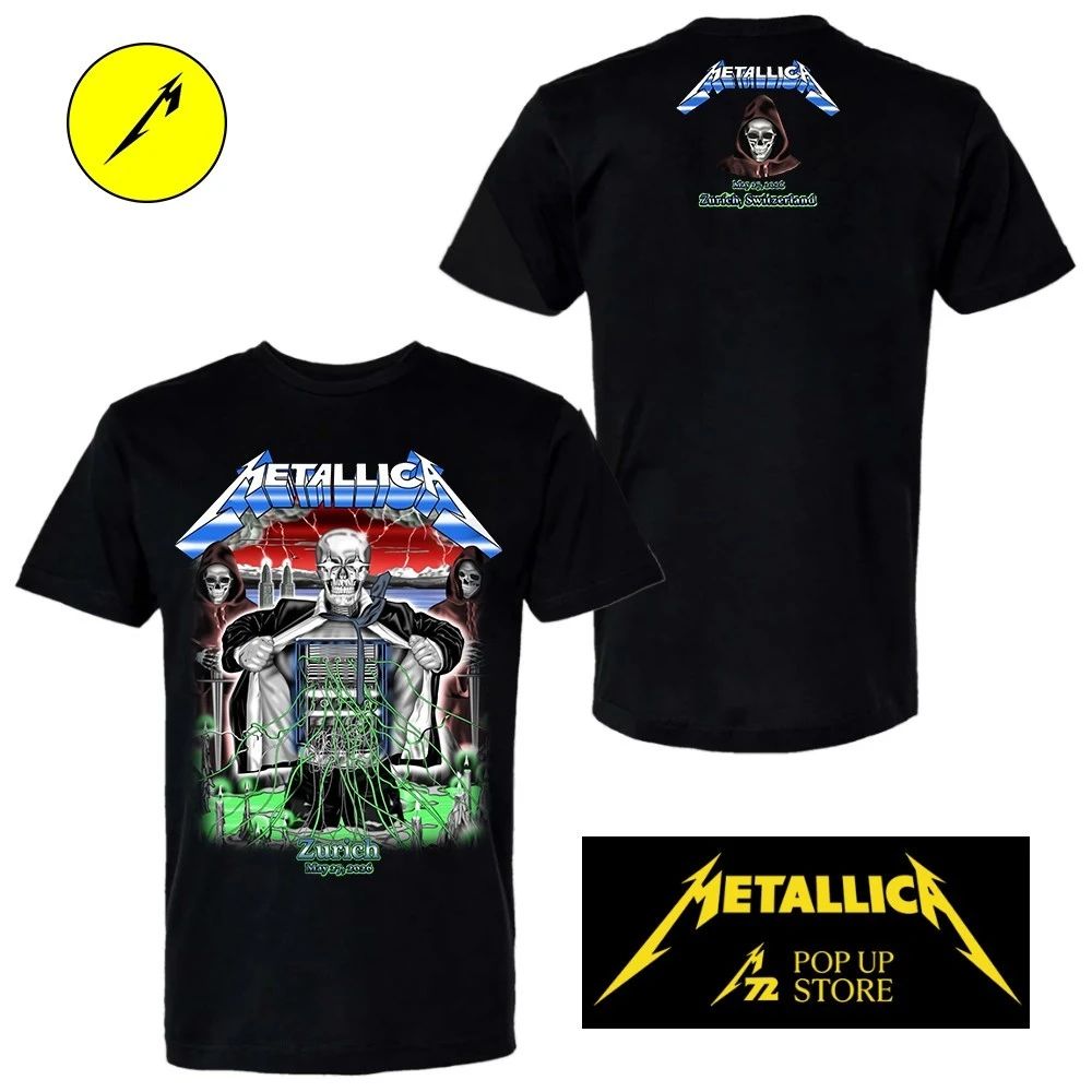 Metallica May 27 2026 Stadion Letzigrund Limited Edition T-Shirt
