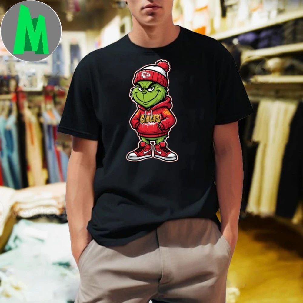 Grinch Kansas City Chiefs Christmas Shirt