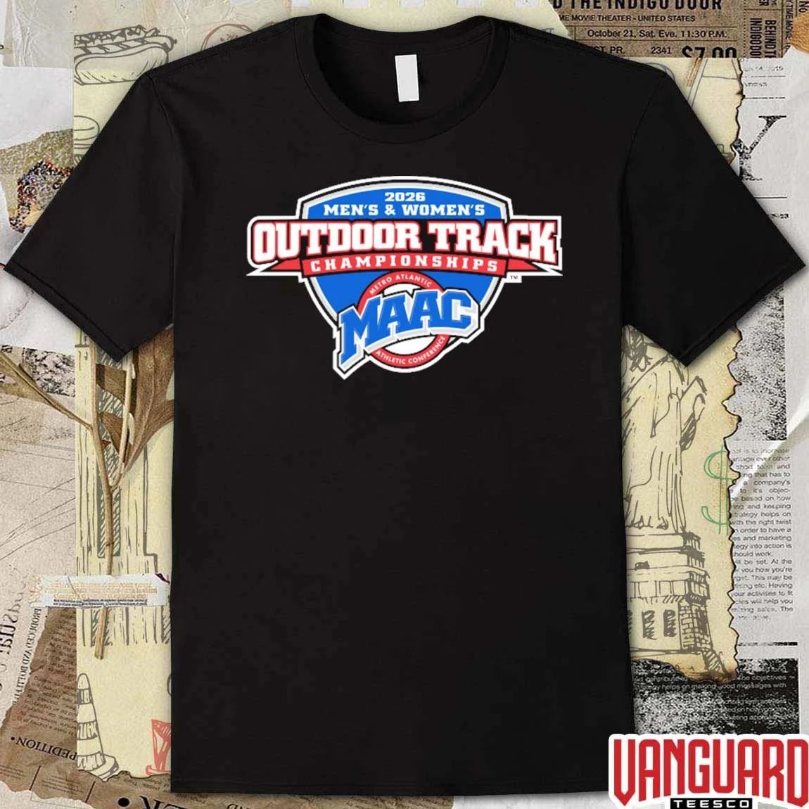 2026 MAAC Men’s & Women’s Outdoor Track & Field Championship Logo t-shirt