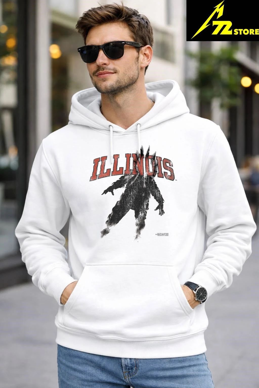 Summer Smash 2026 Festival Merch Illinois Sunhead Shirt